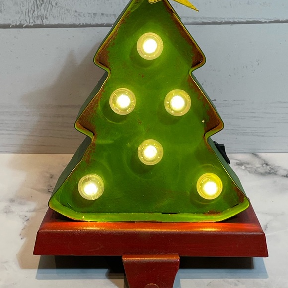 7-1/2” Marquee LED Stocking Holder Bundle - Picture 7 of 9